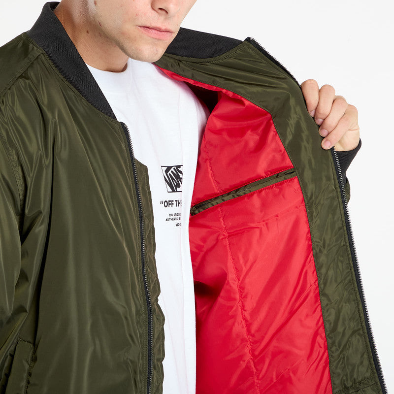 Urban Classics 2-Tone Bomber Jacket Green