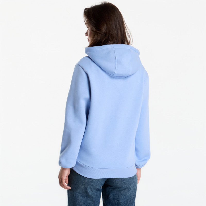 Urban Classics Ladies Fluffy Hoody Powder Blue