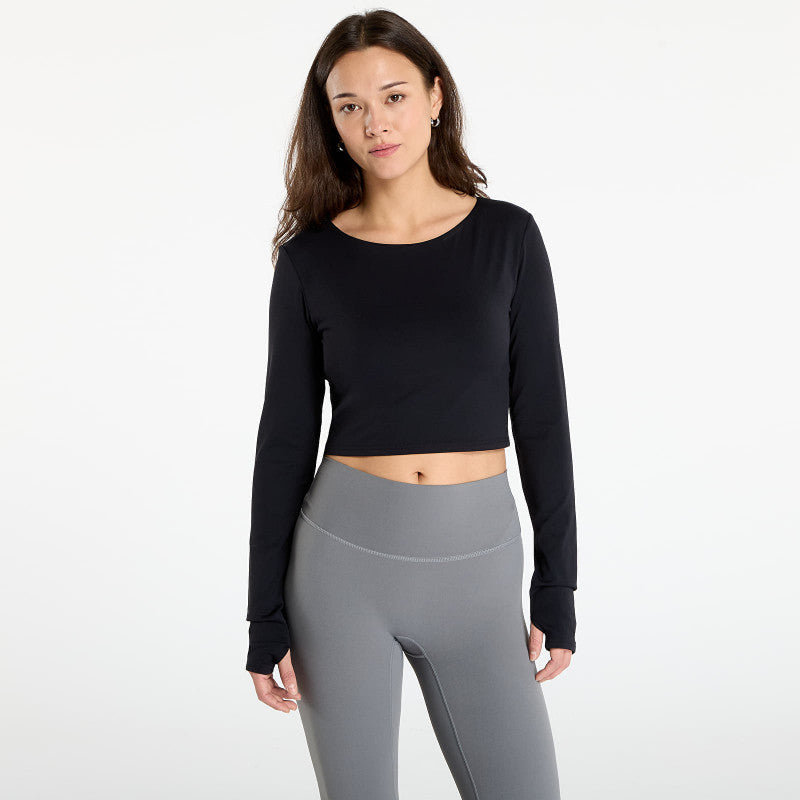 Urban Classics Ladies Sports Longsleeve Black
