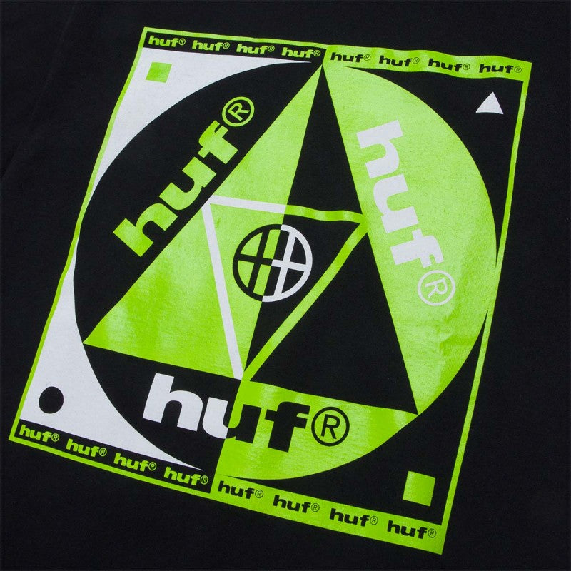 HUF Blue Code T-Shirt Black