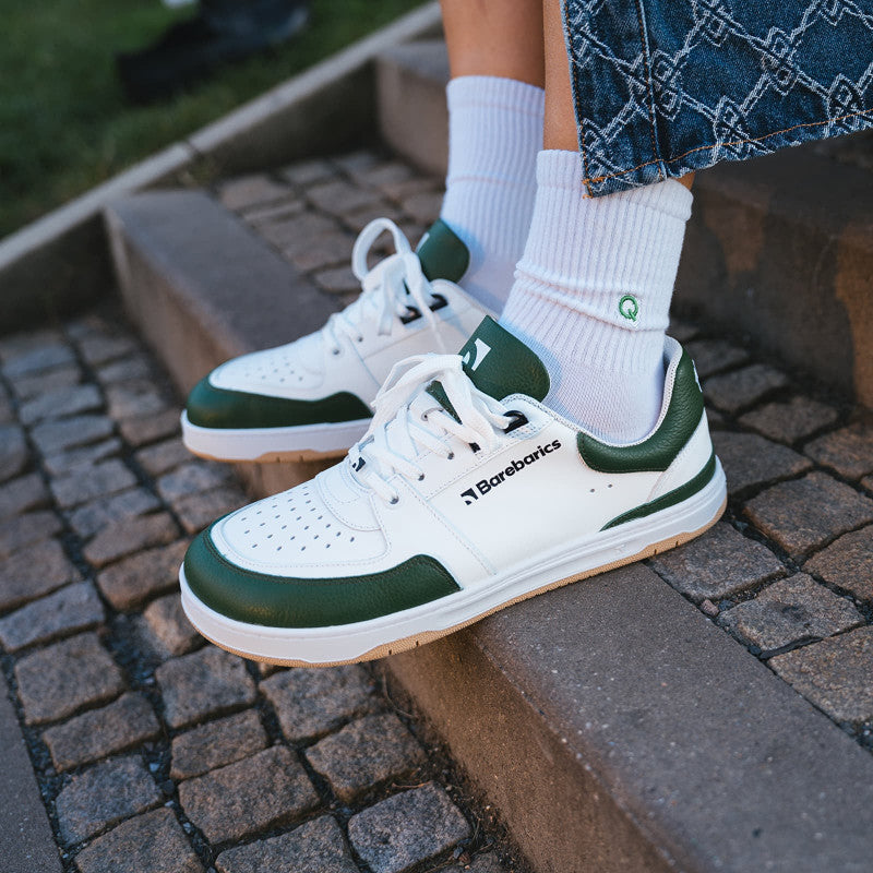 Barebarics Wave White & Dark Green
