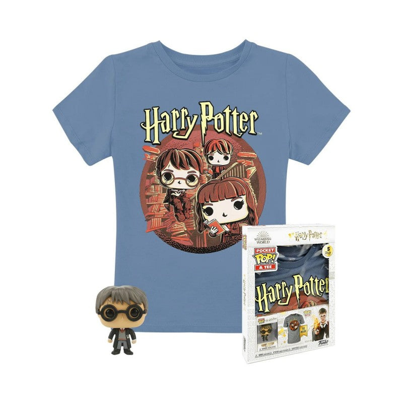 Funko Pocket Pop & Tee Kid's / Youth Harry Potter Trio