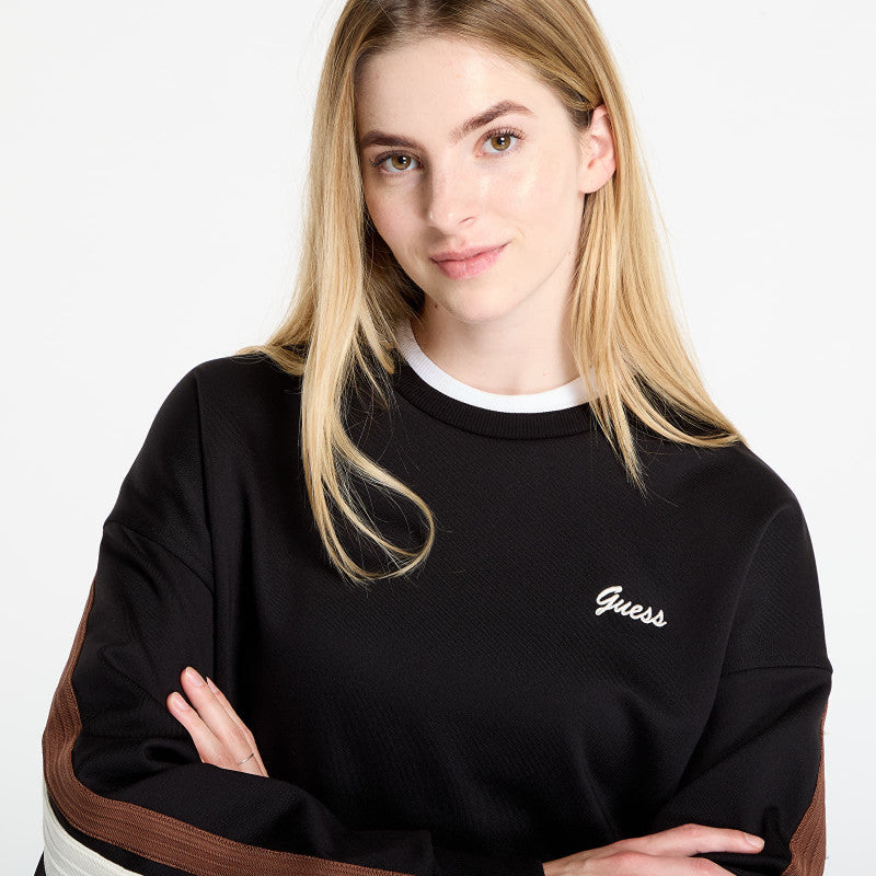 GUESS Fabia Cn Sweatshirt Black