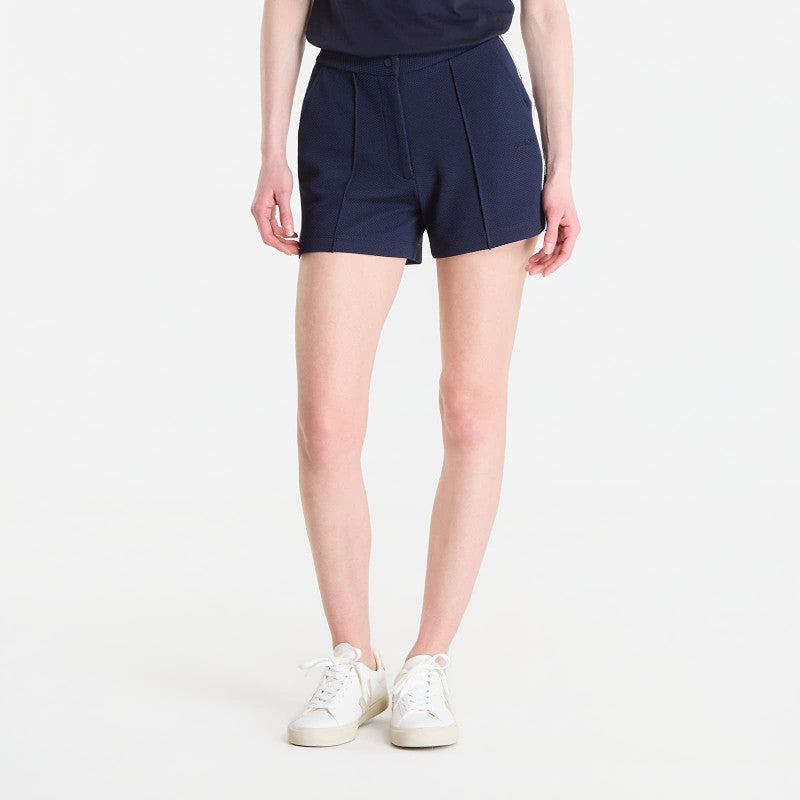 GUESS Sarah Pique Shorts Daring Ocean