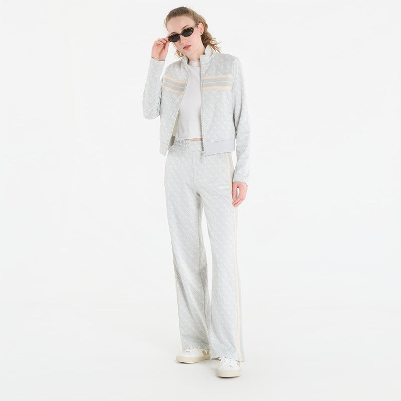 GUESS 4G Jacquard Full Zip Sweatshirt Elegant Jacquard