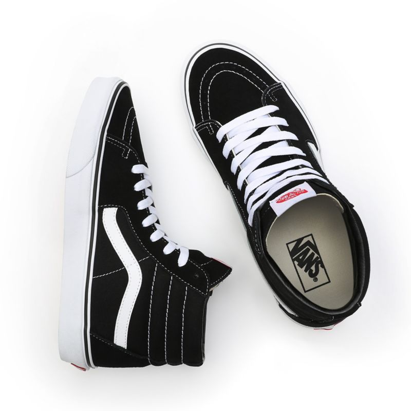 Vans Sk8 Hi Black White
