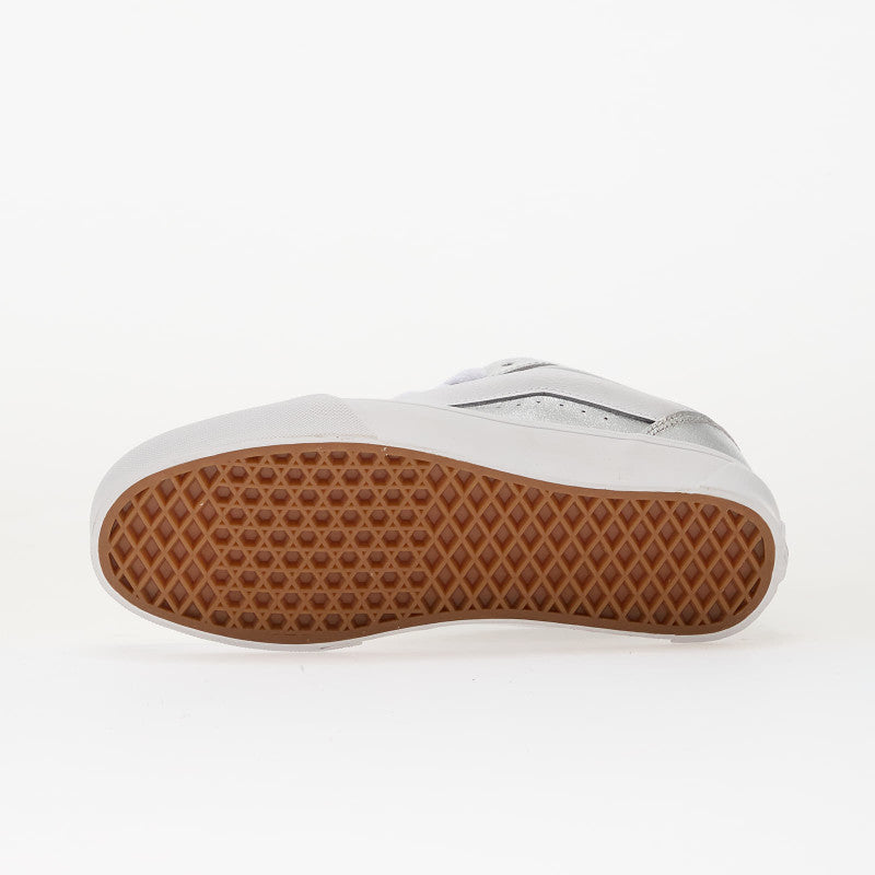 Vans Knu Skool Metallic Leather Silver