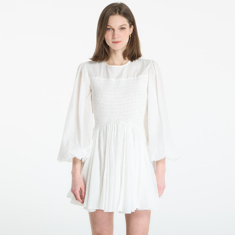 Sukienka AllSaints Chia Dress White