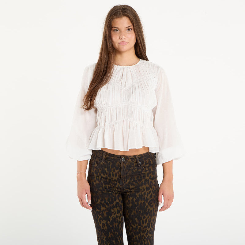 AllSaints Melani Top Antique White
