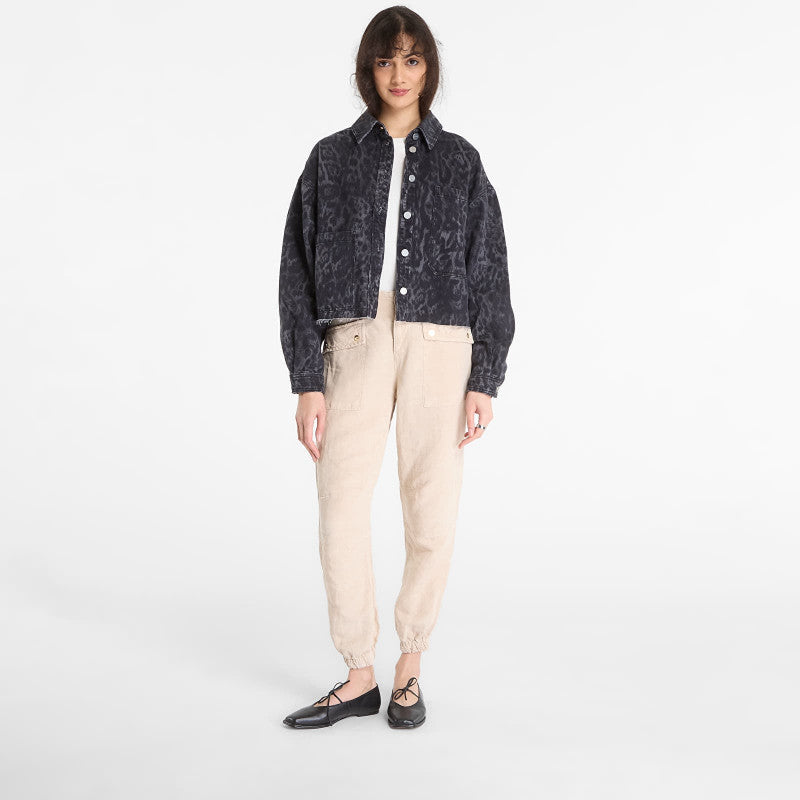 AllSaints Val Tencel Trouser Taupe Brown