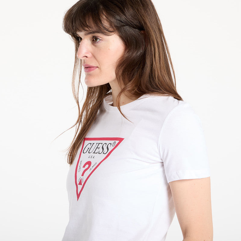 Guess Originals Ss Cn Original Tee White
