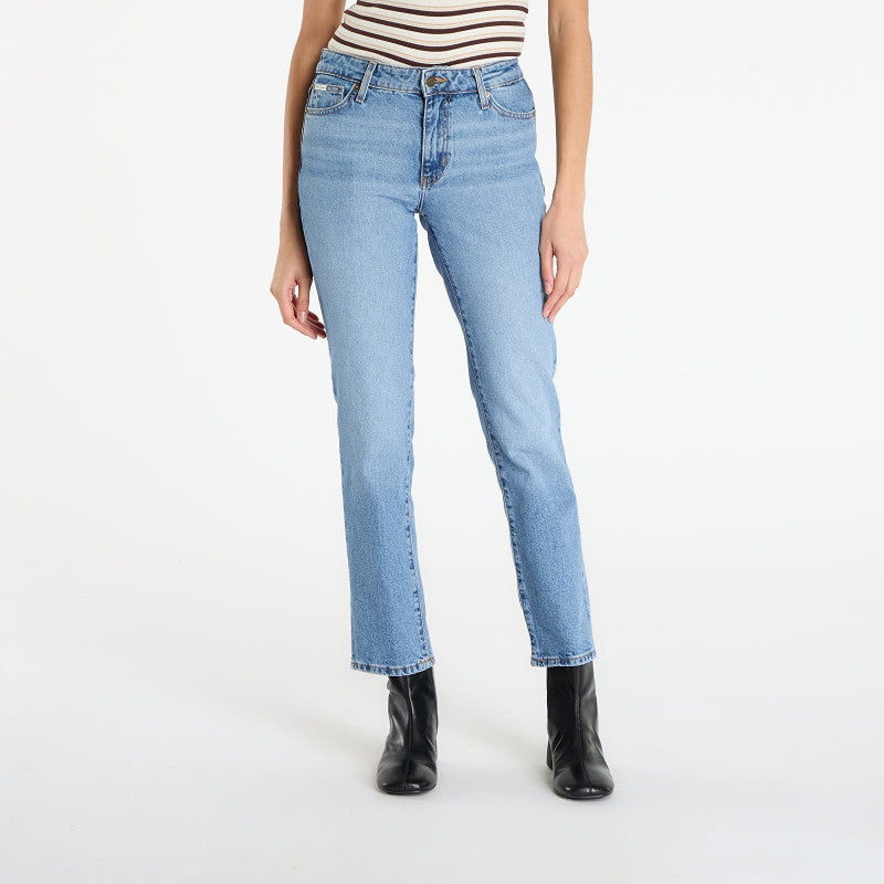 Jeansy Guess Jeans G08 Mid Rise Stra Denim Light Blue