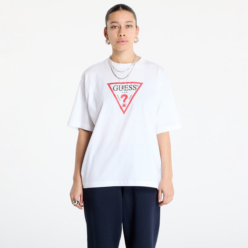 Guess JEANS Oversized Iconic Tee Pure White