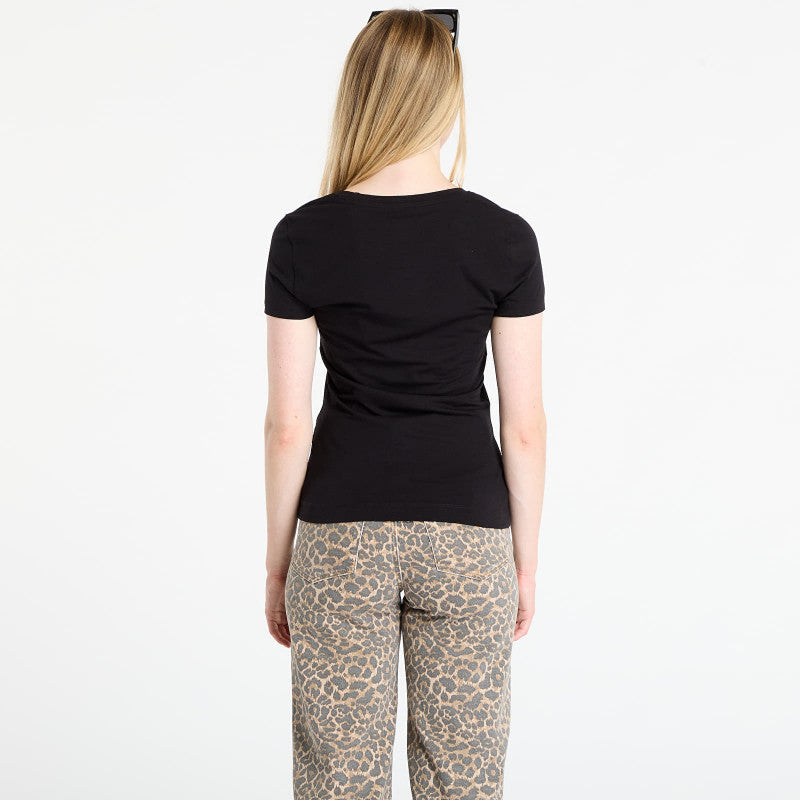 GUESS Ss Logo Hot Fix Tee Black