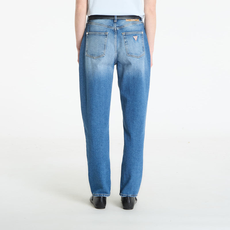 Jeansy Guess Jeans New Mom Jeans Blush Breeze Wash