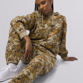 HUF Contra Mockneck WMNS Pullover Hoodie Camo