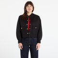 Tommy Hilfiger Gold Button Bomber Black