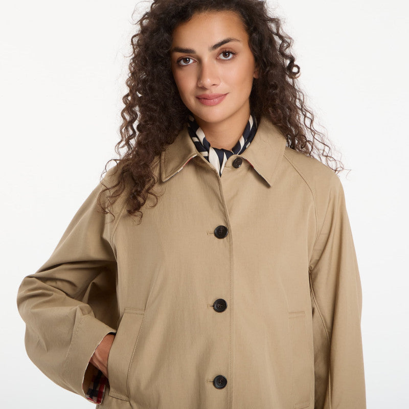 Tommy Hilfiger Cotton Short Jacket Camel