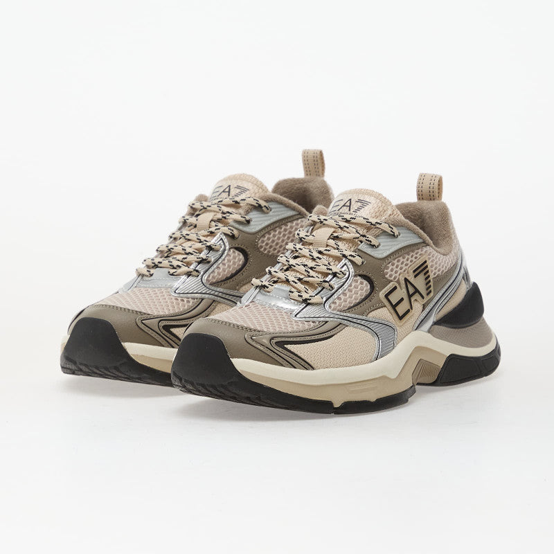 EA7 Emporio Armani Sneaker Predator Fog/ Roasted Cashew/ Black/ Silve
