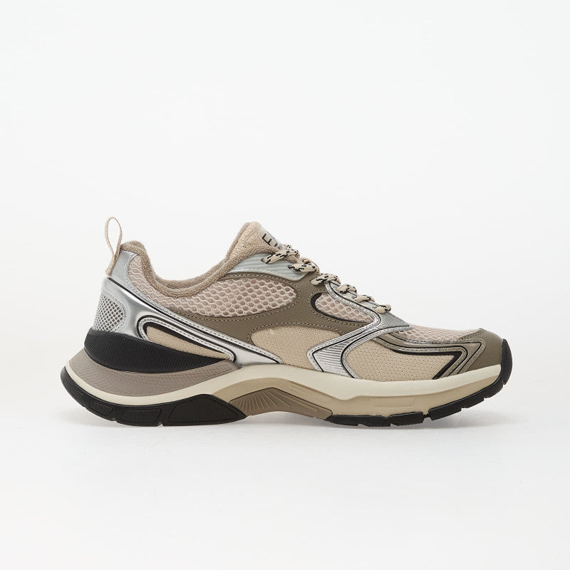EA7 Emporio Armani Sneaker Predator Fog/ Roasted Cashew/ Black/ Silve